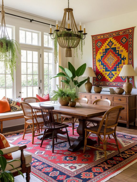 vibrant creative eclectic atmosphere