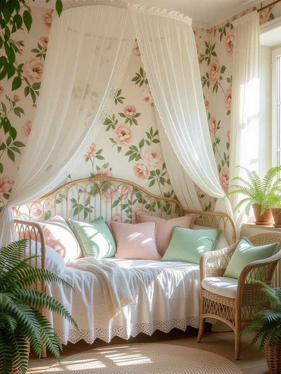 vibrant floral wallpaper designs