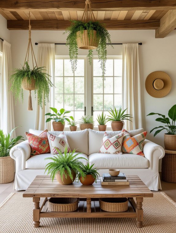 vibrant greenery for decor