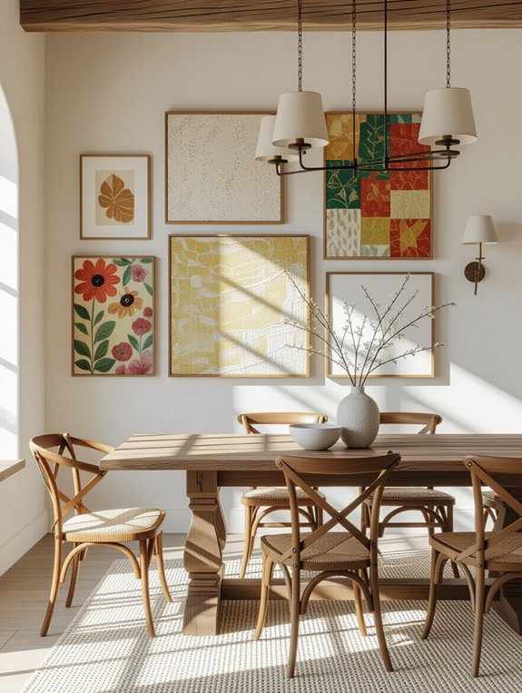 vibrant mixed media collection