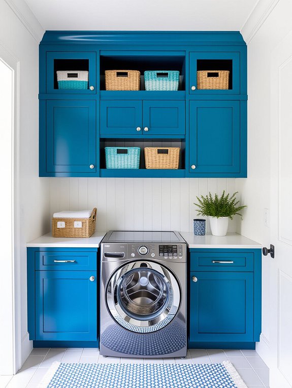 vibrant painted cabinet options