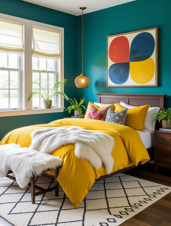 vibrant patterns and colors