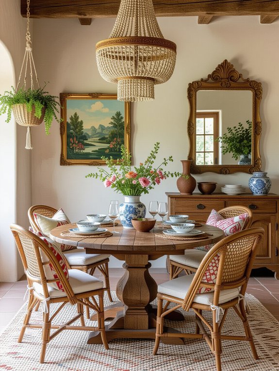 vintage charm and warmth