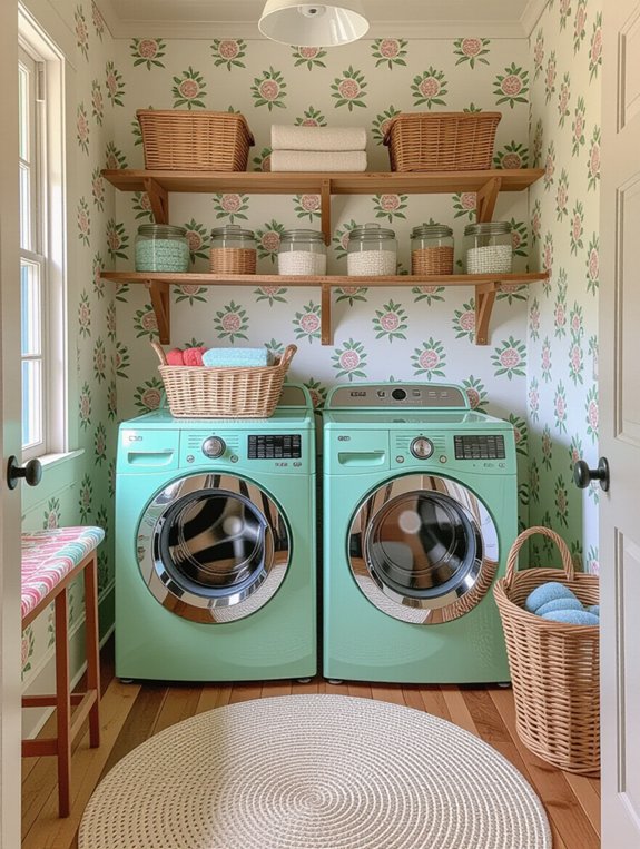 vintage charm laundry appliances