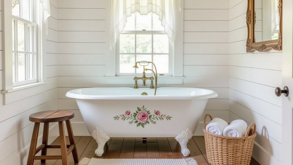 vintage farmhouse bathroom inspiration