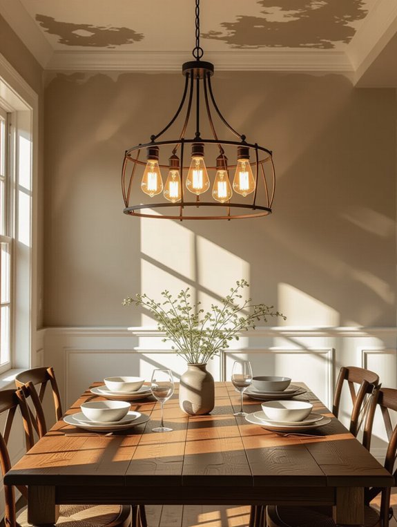 vintage fixture for ambiance