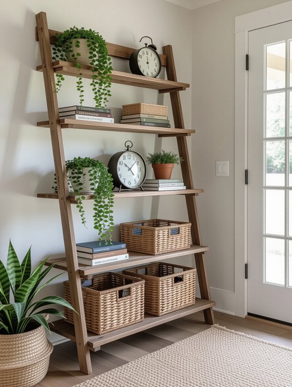 vintage ladder shelf charm