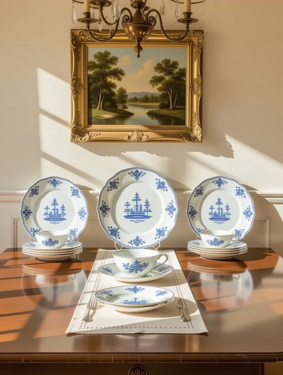 vintage plate display tips