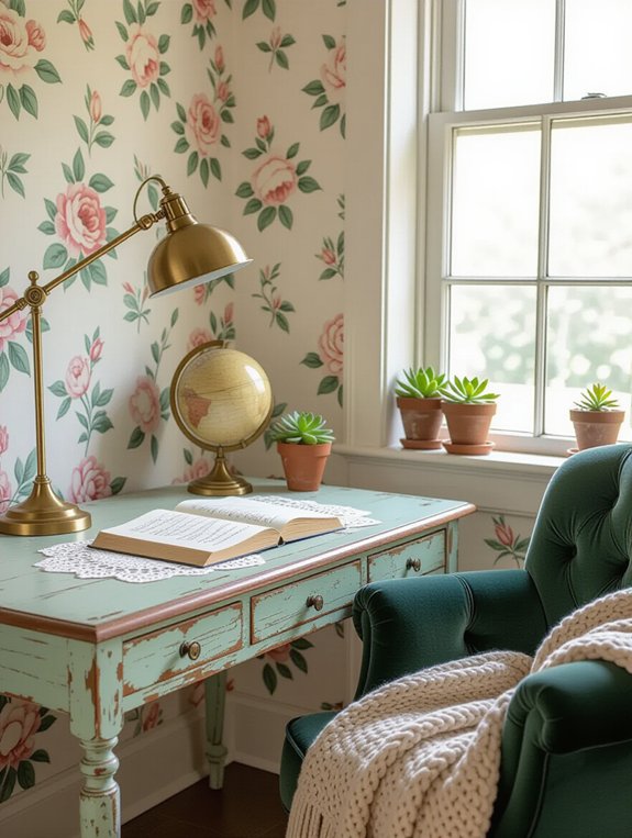 vintage workspace design ideas