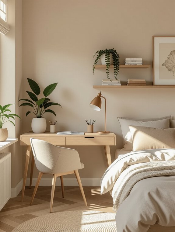 wall mounted workspace efficiency