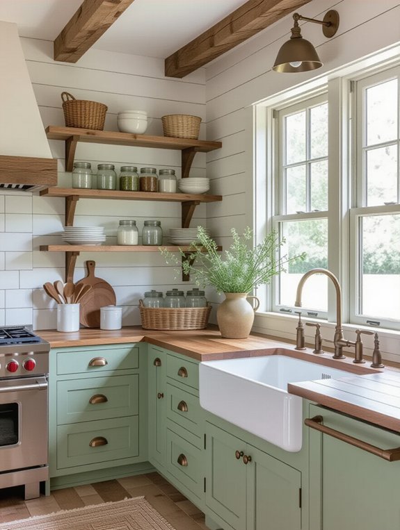 warm inviting kitchen charm