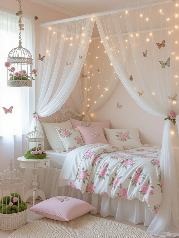 whimsical fairy garden accents