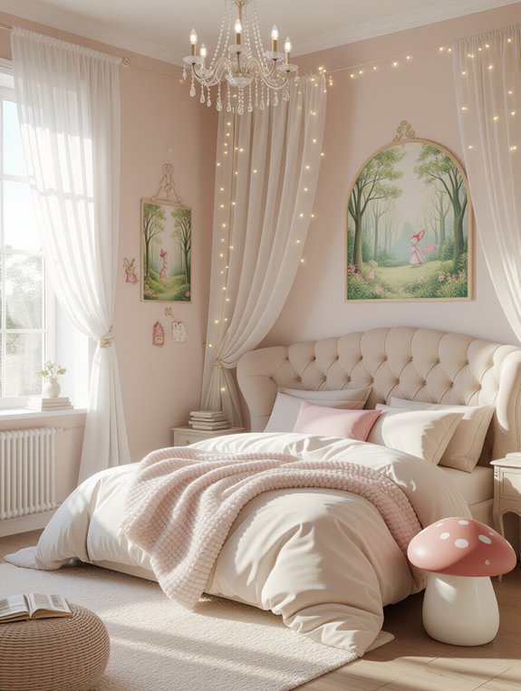 whimsical fairy tale bedroom