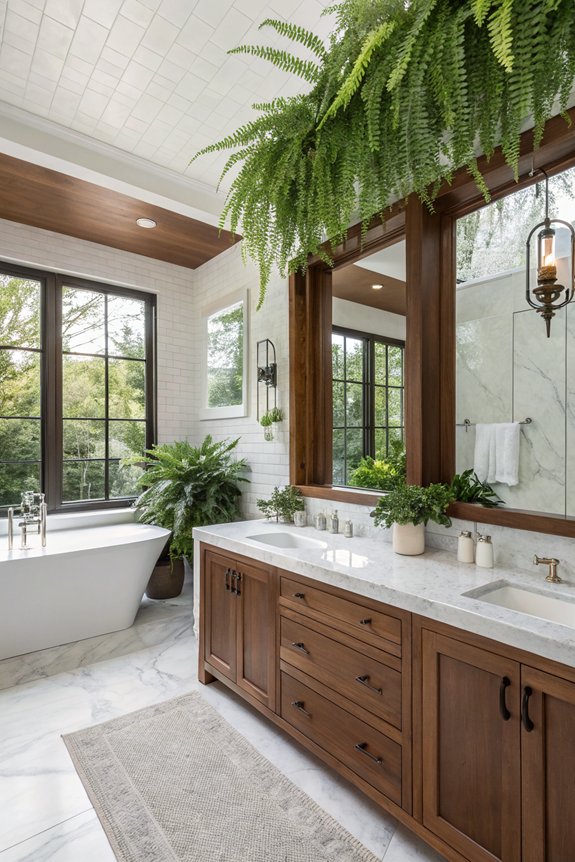 add greenery for freshness