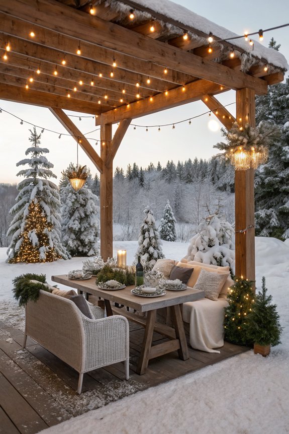 artificial snow holiday decor