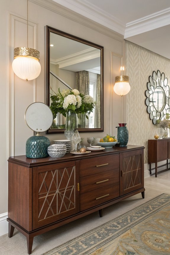 artistic sideboards for conversation