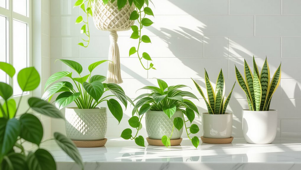 bathroom plants for low light