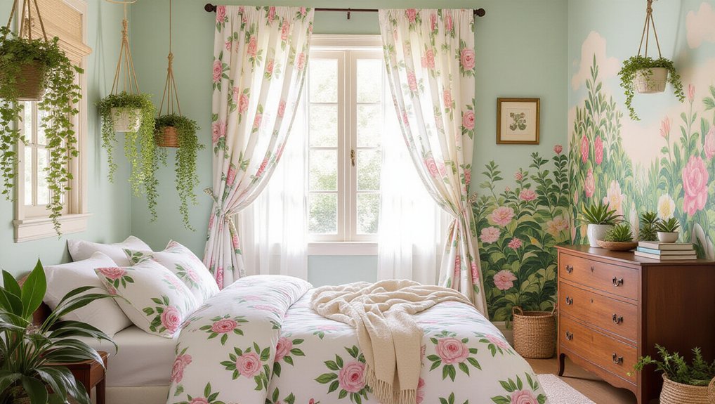 beautiful garden bedroom designs