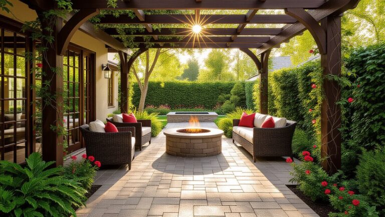beautiful patio paver designs