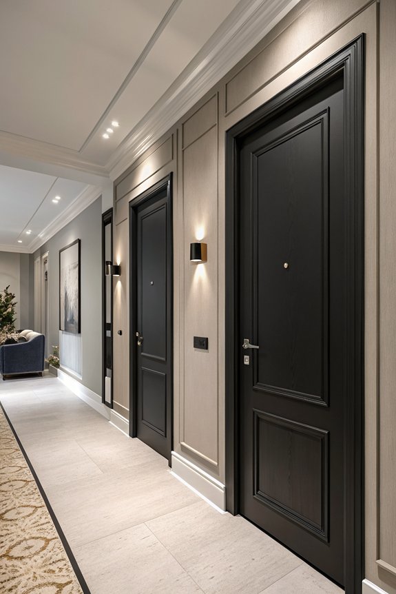 black doors enhance value