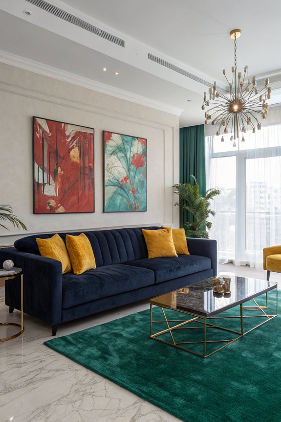 bold colors enhance aesthetics