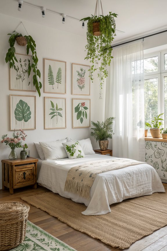 botanical prints for decor