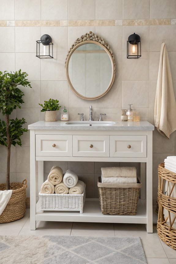 budget friendly bathroom furniture ideas