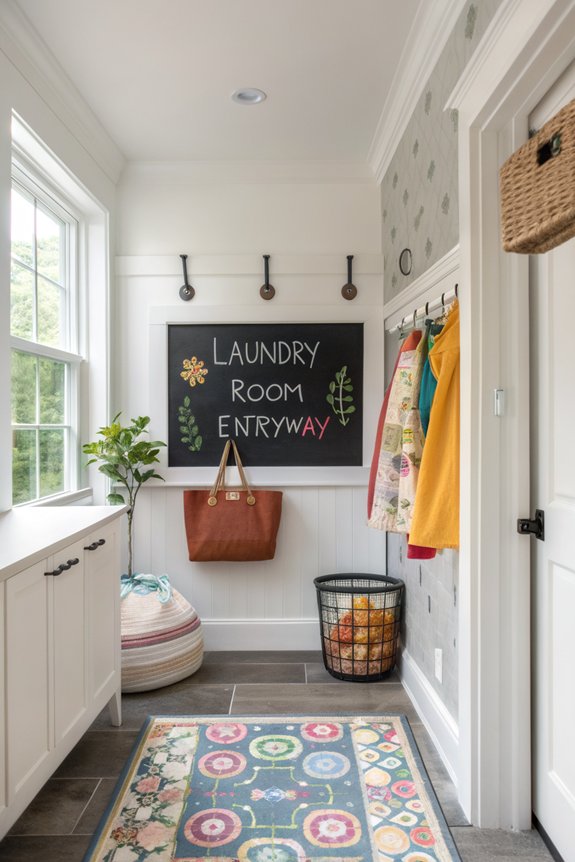 chalkboard for family communication