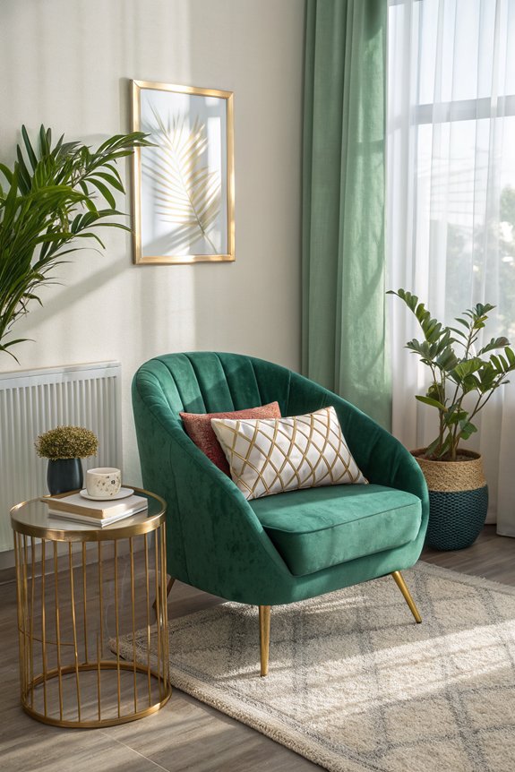 chic accent chair comfort