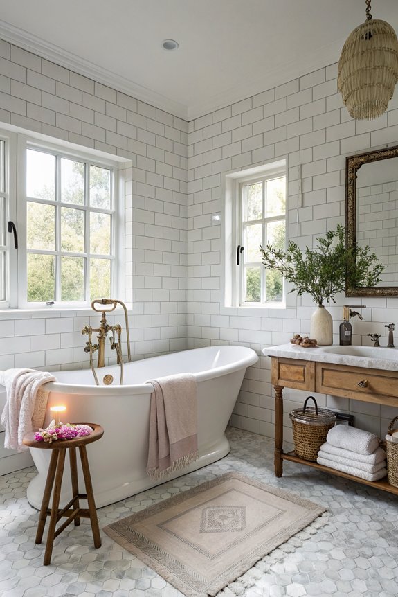 cohesive bathroom accessory essentials