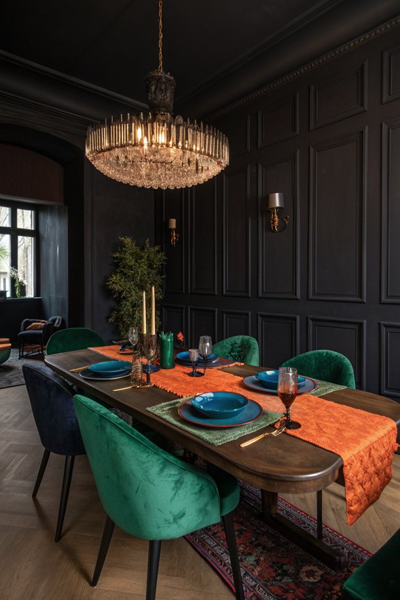 color blocking for contrast