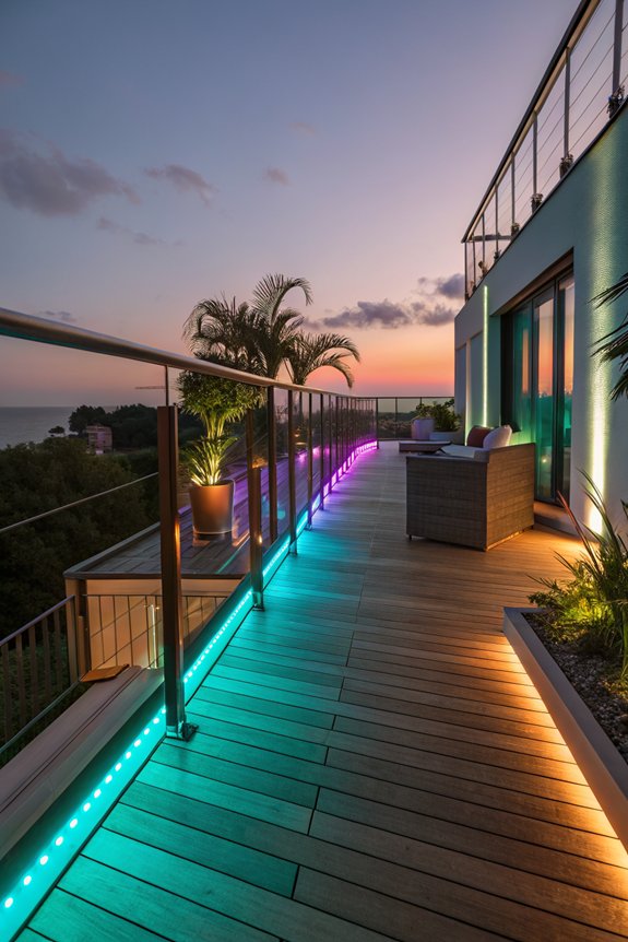 color changing led ambiance