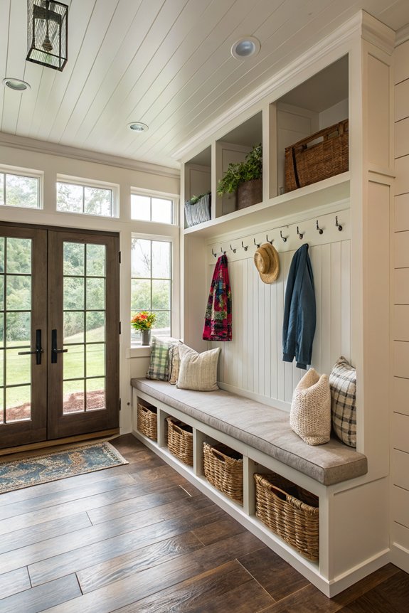 comfortable and organized seating