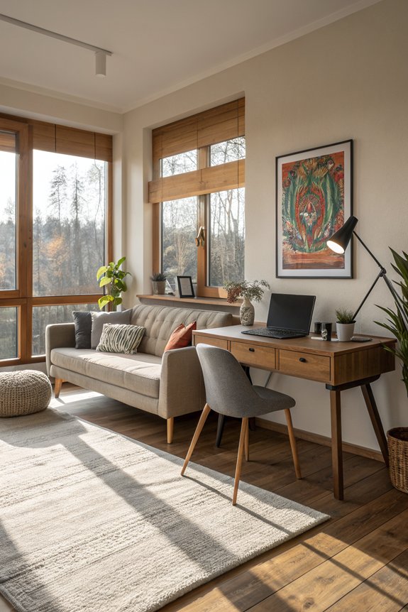 comfortable functional workspace solution