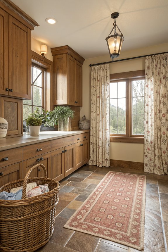 comfortable safe laundry flooring