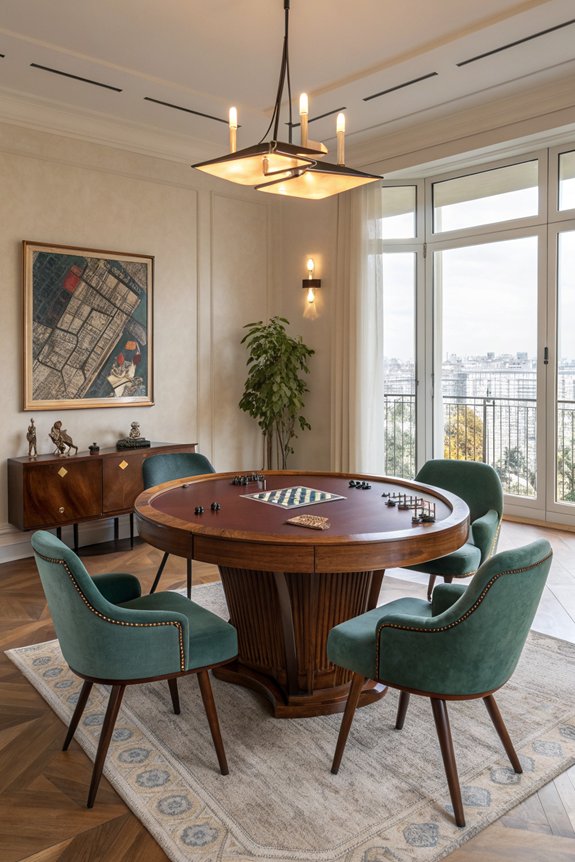 contemporary elegant game tables