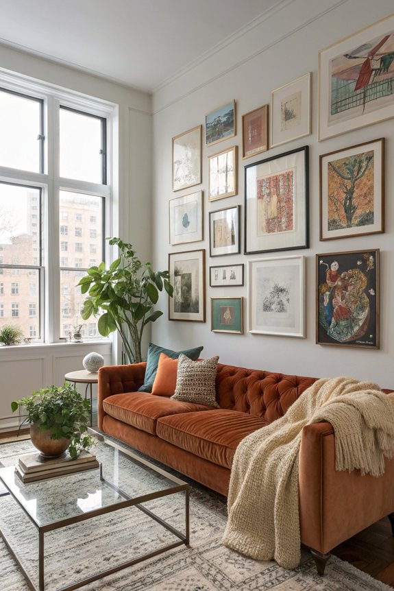 corner art display ideas