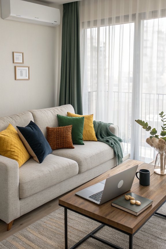 cozy accent pillows elevate comfort