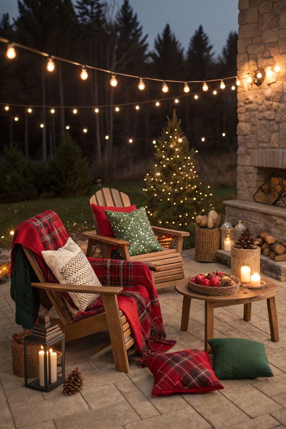 cozy blankets and pillows