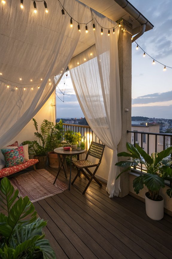 cozy canopy for shade