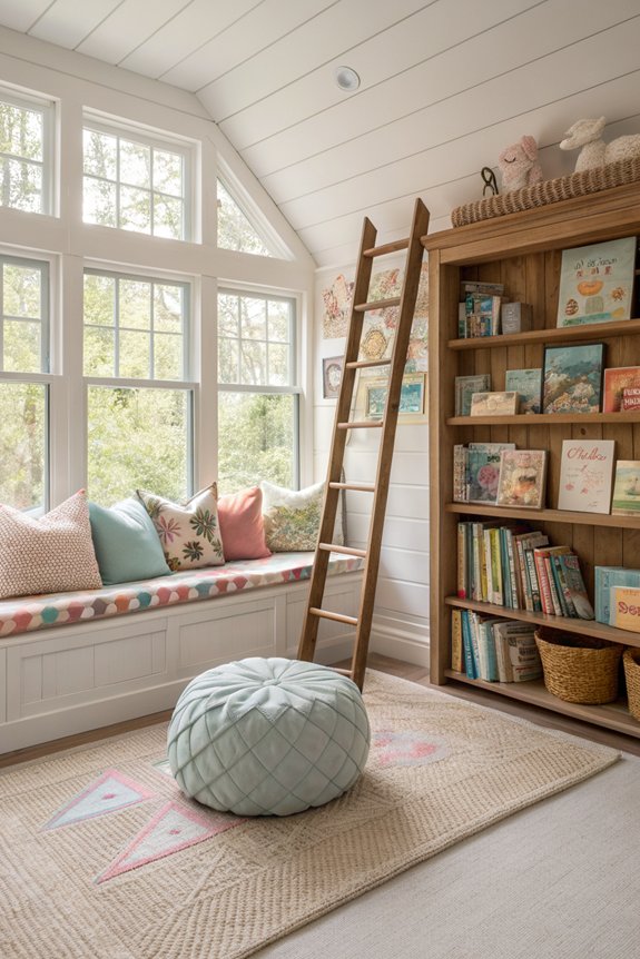 cozy children s reading corner