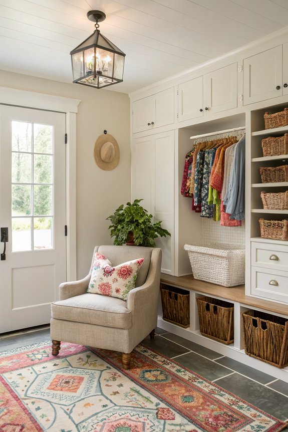 cozy corner with pillows