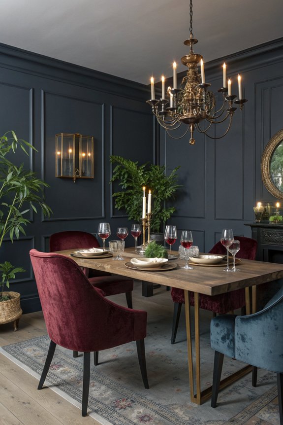 cozy dining room atmosphere