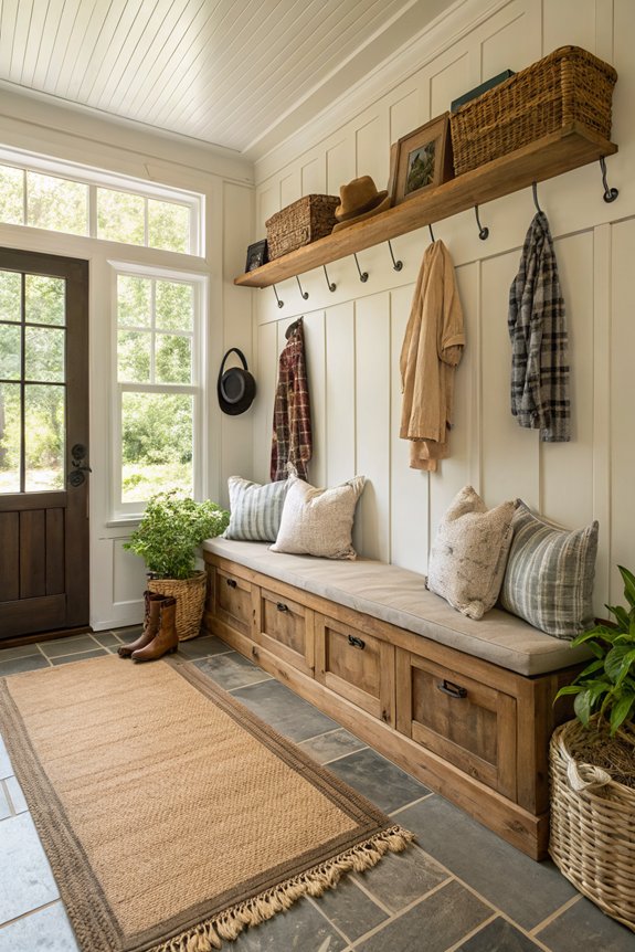 cozy durable farmhouse rug