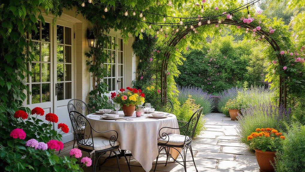 cozy garden patio inspiration