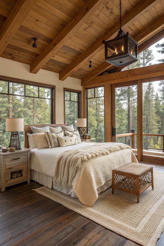 cozy natural retreat ambiance