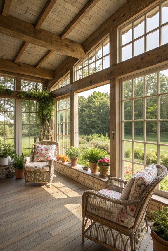 cozy rustic nature retreat