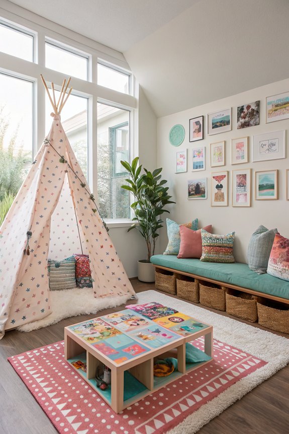 creative and functional play space