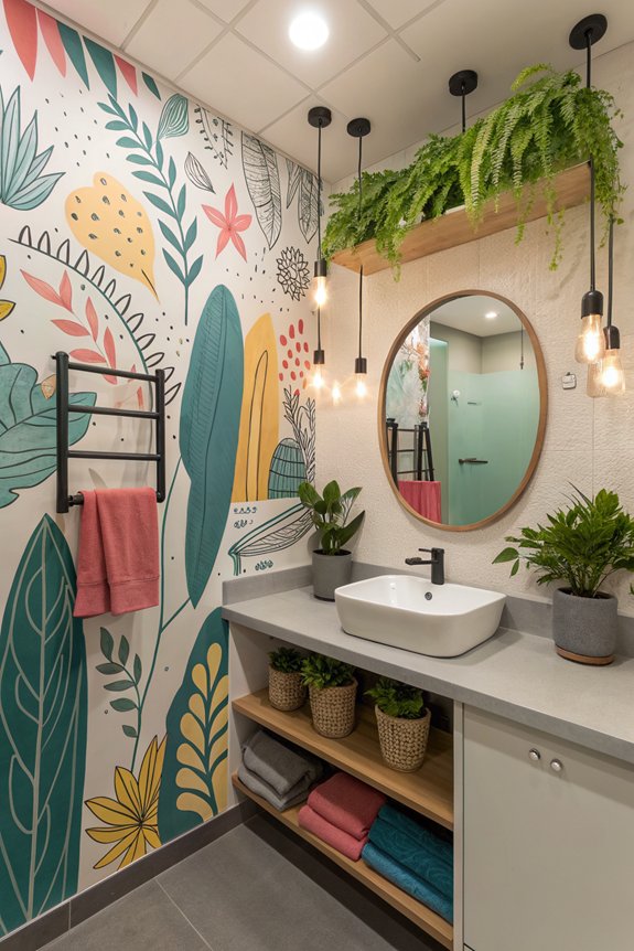 creative artwork enhances ambiance