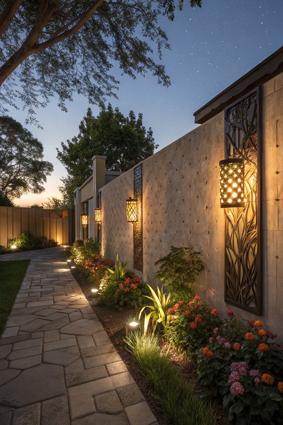 creative outdoor wall sconces